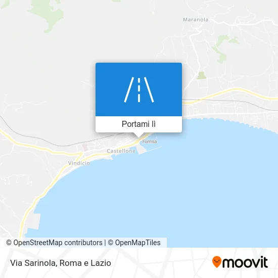 Mappa Via Sarinola