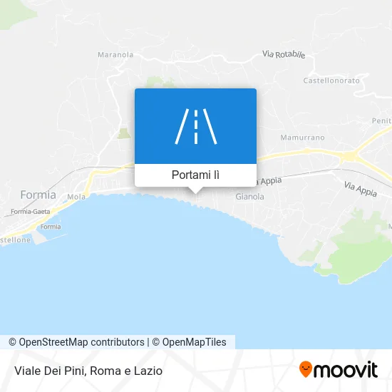 Mappa Viale Dei Pini