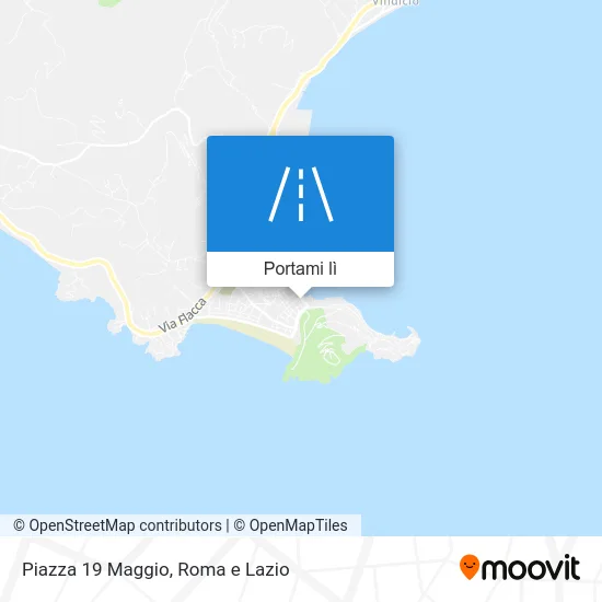 Mappa Piazza 19 Maggio