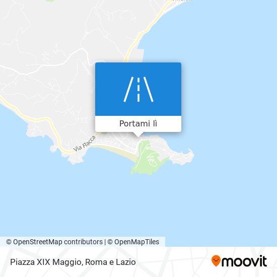 Mappa Piazza XIX Maggio