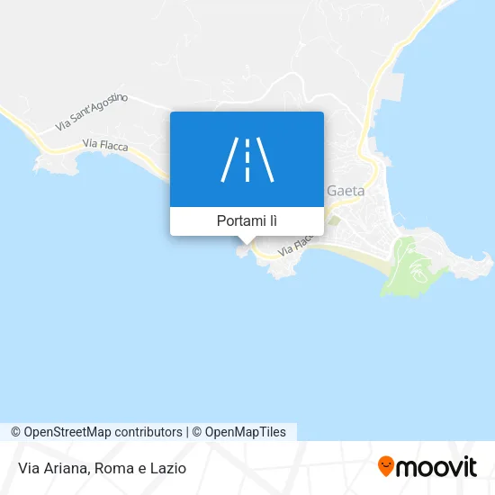 Mappa Via Ariana