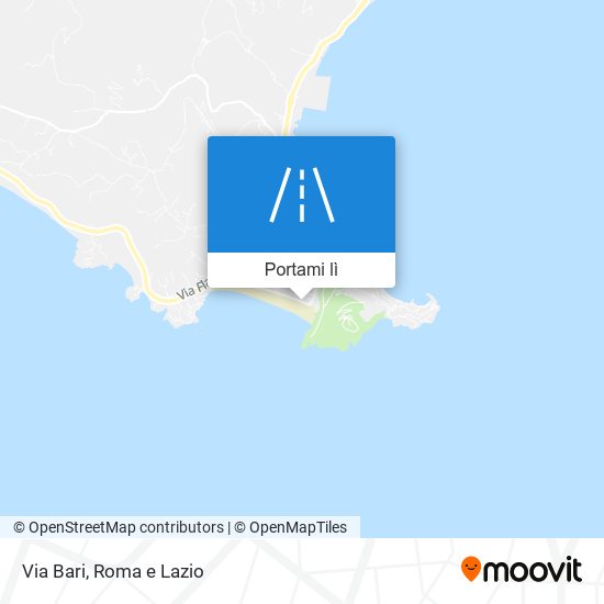 Mappa Via Bari