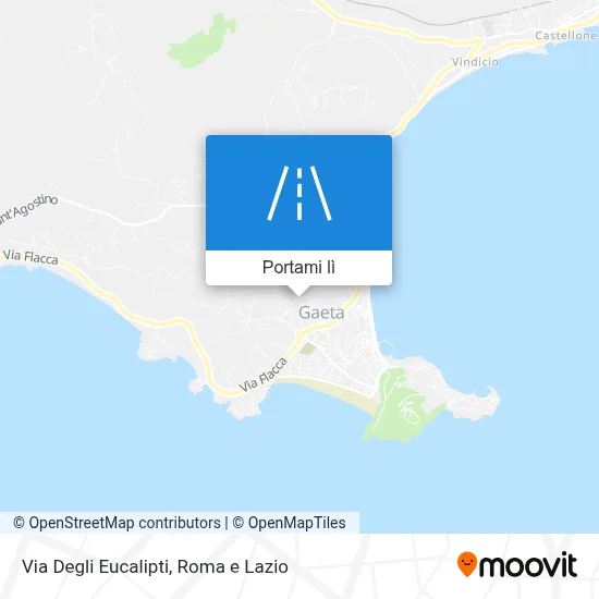 Mappa Via Degli Eucalipti