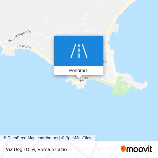 Mappa Via Degli Olivi