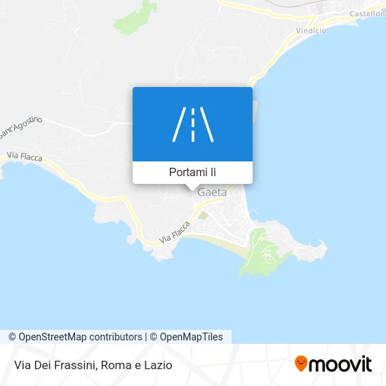 Mappa Via Dei Frassini