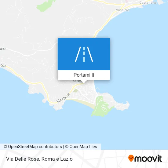 Mappa Via Delle Rose