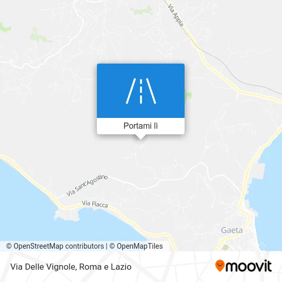 Mappa Via Delle Vignole