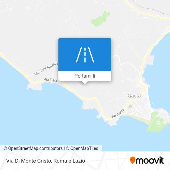 Mappa Via Di Monte Cristo