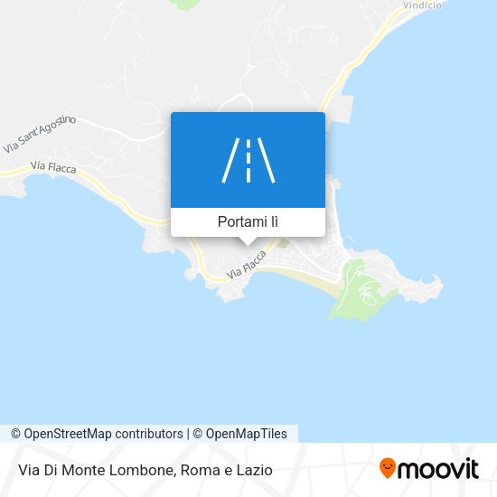 Mappa Via Di Monte Lombone