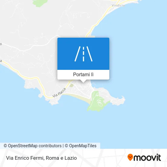 Mappa Via Enrico Fermi