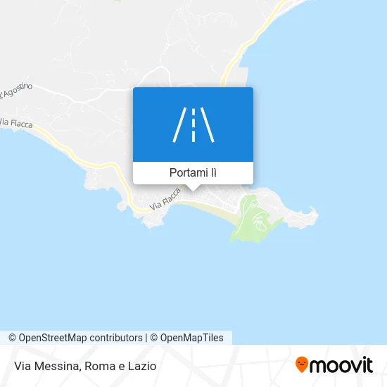 Mappa Via Messina