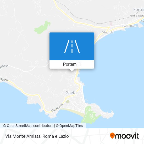 Mappa Via Monte Amiata