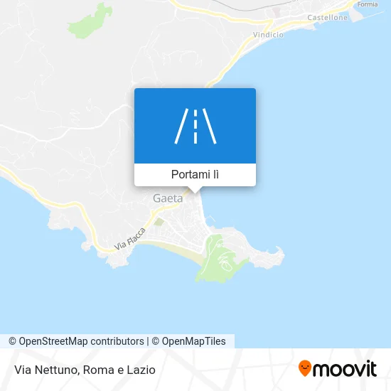 Mappa Via Nettuno