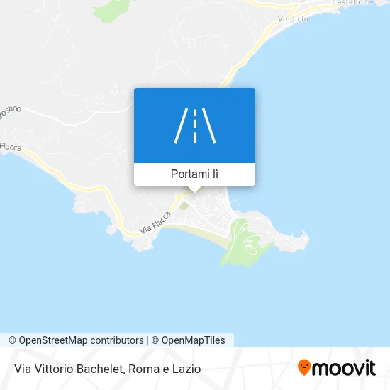 Mappa Via Vittorio Bachelet