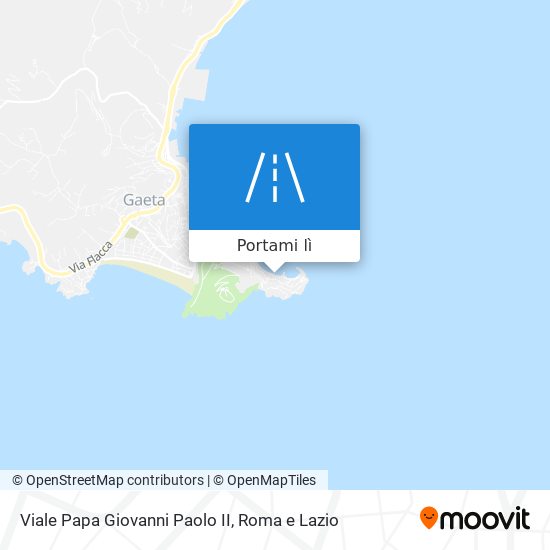 Mappa Viale Papa Giovanni Paolo II