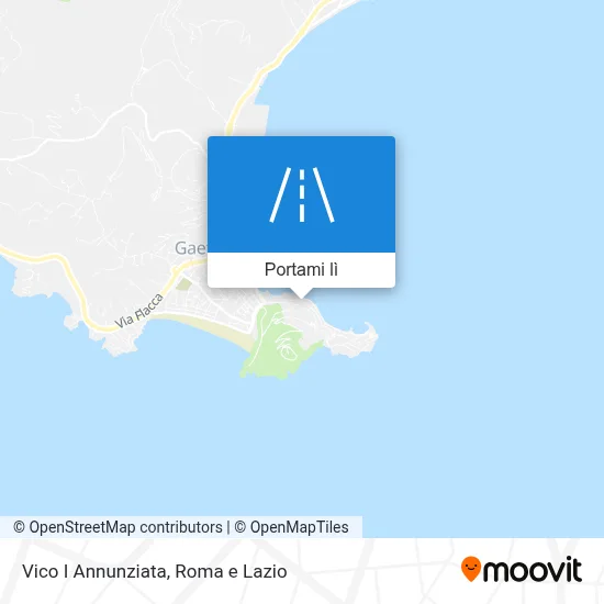 Mappa Vico I Annunziata