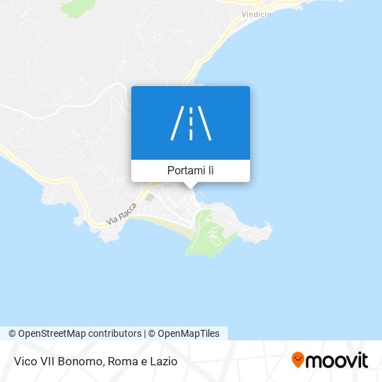 Mappa Vico VII Bonomo
