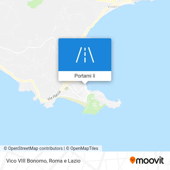 Mappa Vico VIII Bonomo