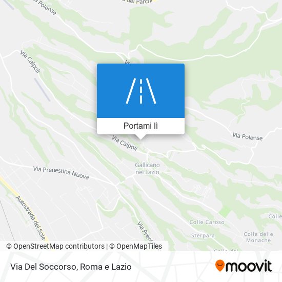 Mappa Via Del Soccorso
