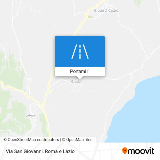 Mappa Via San Giovanni