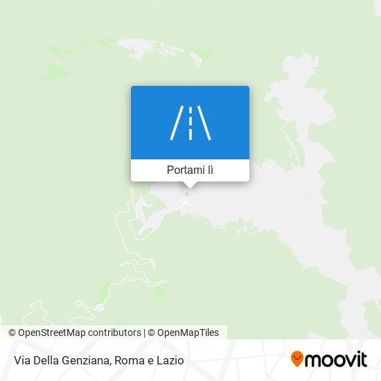 Mappa Via Della Genziana