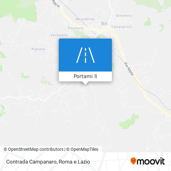 Mappa Contrada Campanaro