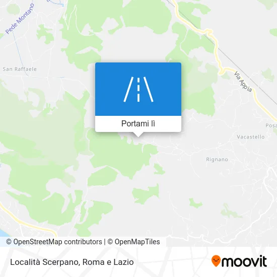 Mappa Località Scerpano