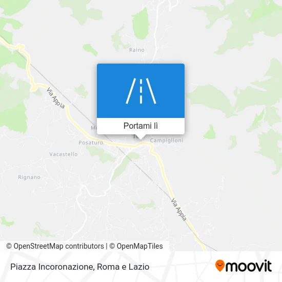 Mappa Piazza Incoronazione