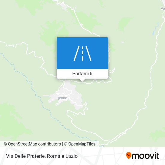 Mappa Via Delle Praterie