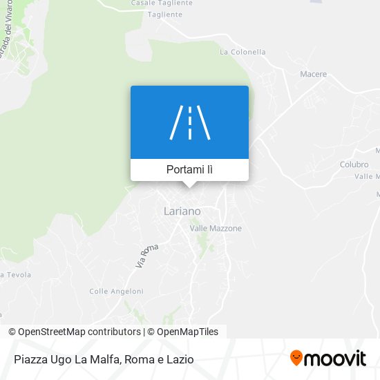 Mappa Piazza Ugo La Malfa