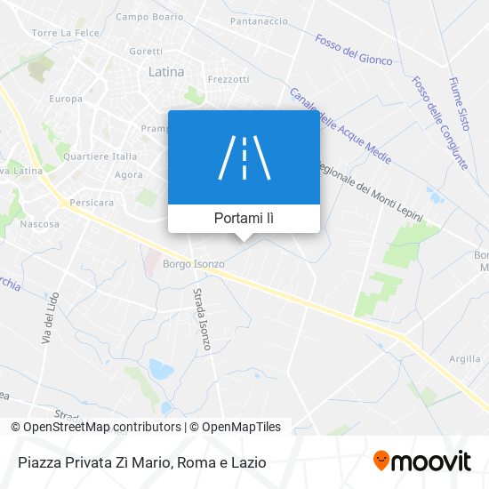Mappa Piazza Privata Zì Mario