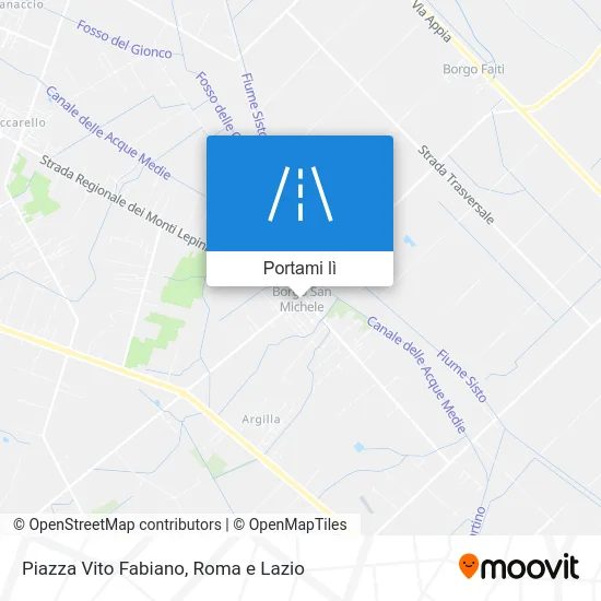Mappa Piazza Vito Fabiano