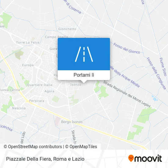 Mappa Piazzale Della Fiera