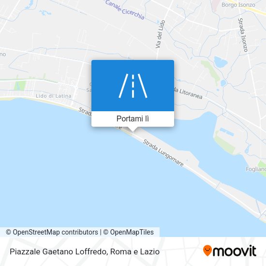Mappa Piazzale Gaetano Loffredo