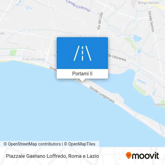 Mappa Piazzale Gaetano Loffredo