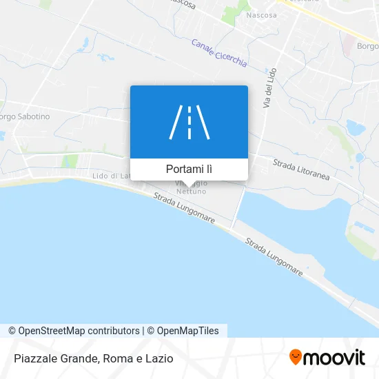 Mappa Piazzale Grande