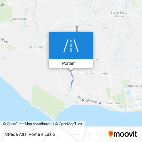 Mappa Strada Alta