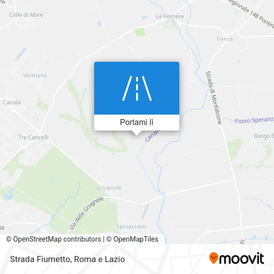Mappa Strada Fiumetto