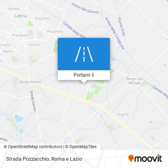 Mappa Strada Pozzacchio