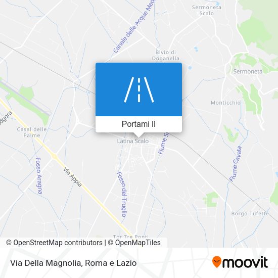 Mappa Via Della Magnolia