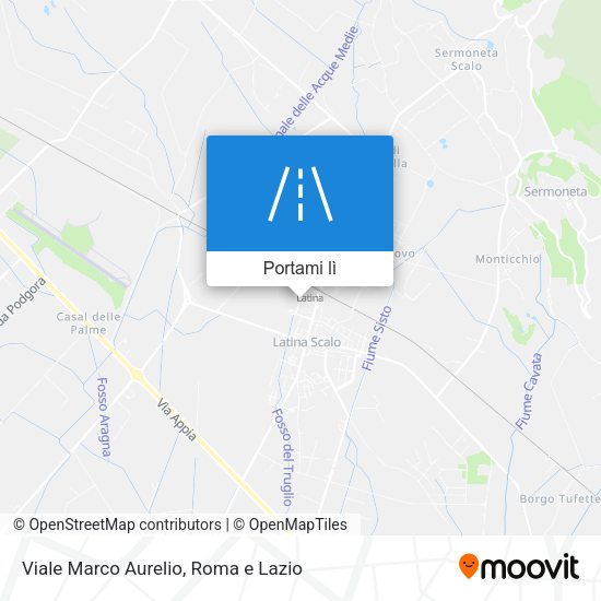 Mappa Viale Marco Aurelio