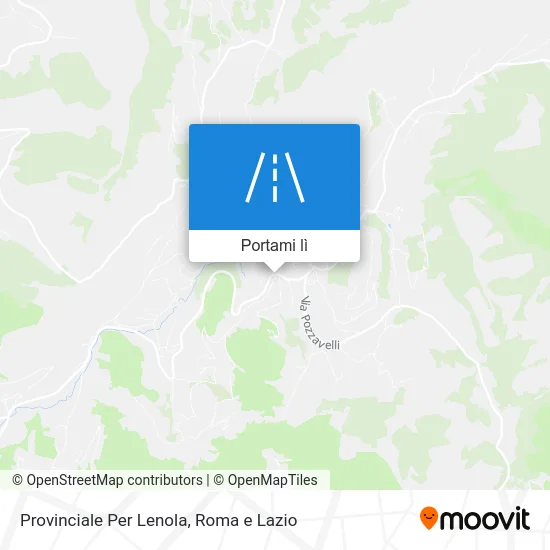 Mappa Provinciale Per Lenola
