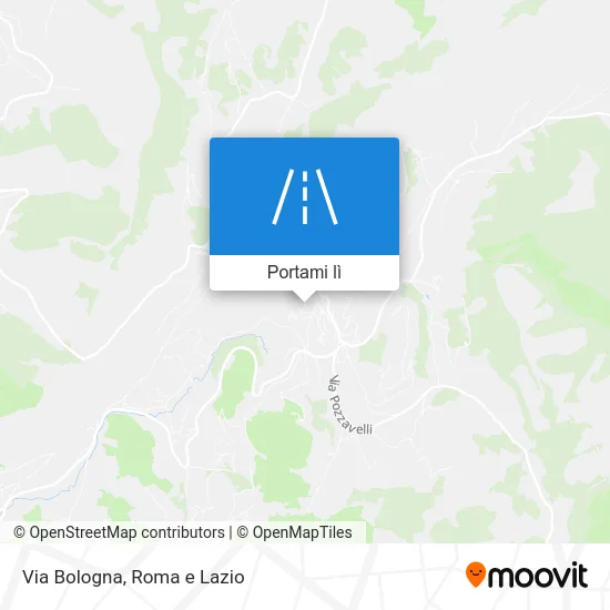 Mappa Via Bologna