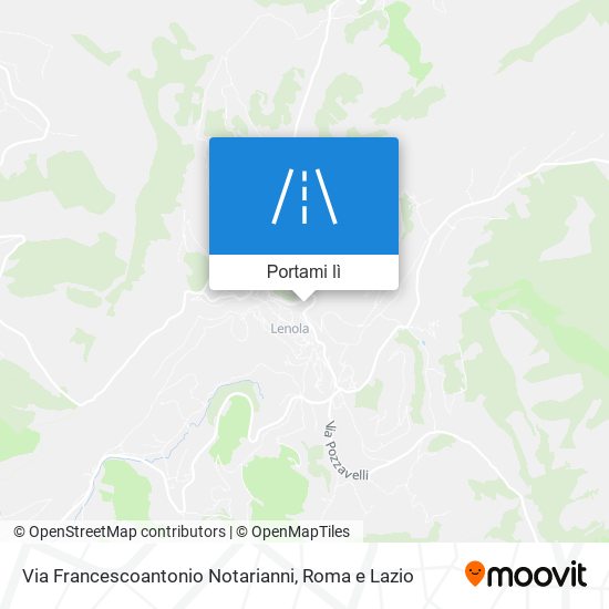 Mappa Via Francescoantonio Notarianni