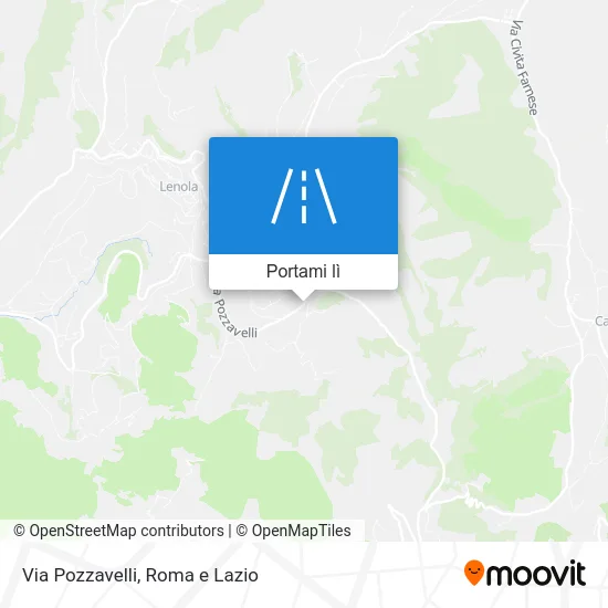 Mappa Via Pozzavelli
