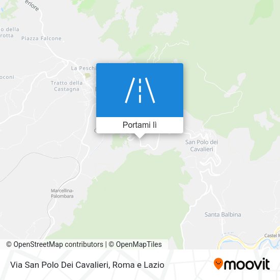 Mappa Via San Polo Dei Cavalieri