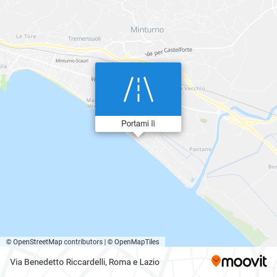 Mappa Via Benedetto Riccardelli
