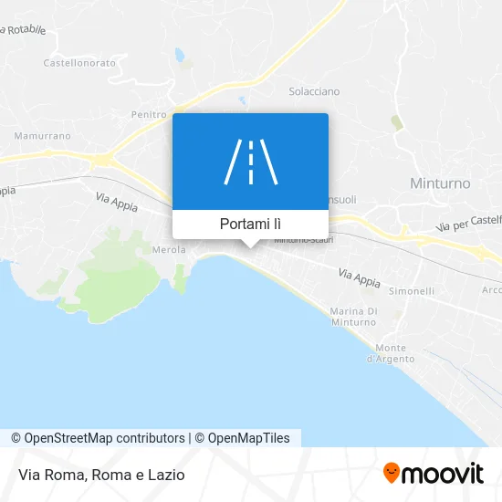 Mappa Via Roma