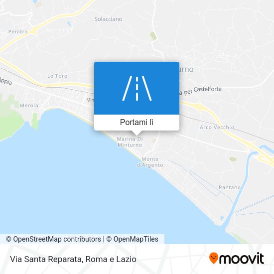 Mappa Via Santa Reparata