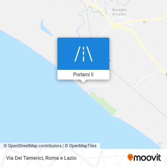 Mappa Via Dei Tamerici